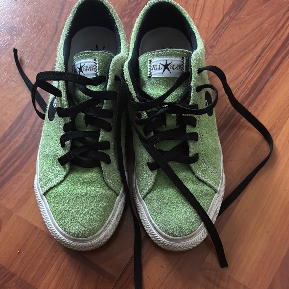 Converse Kids Sneakers in Green and Black